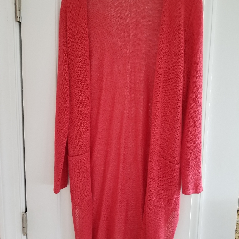 JJill linen cardigan